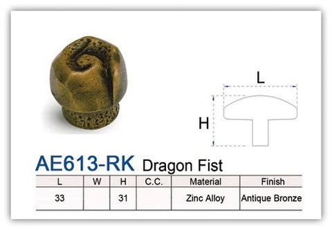IONE - Knob Dragon Fist
