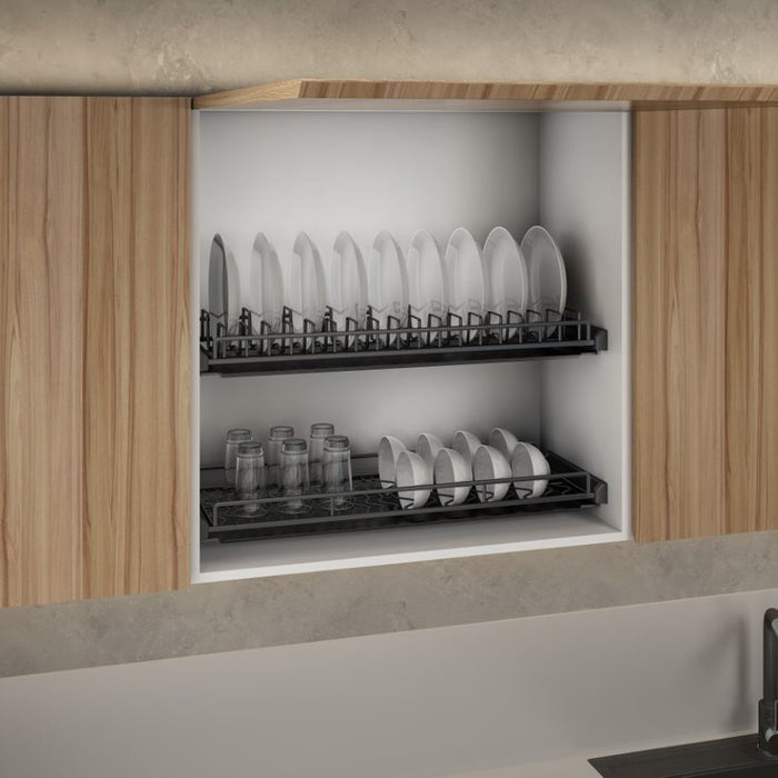 EXCEL - Progettista Nero Black Series Stainless Steel Grade 316 Dish Rack