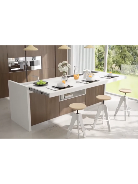 SNACK Bancone Scorrevole Transformable Table