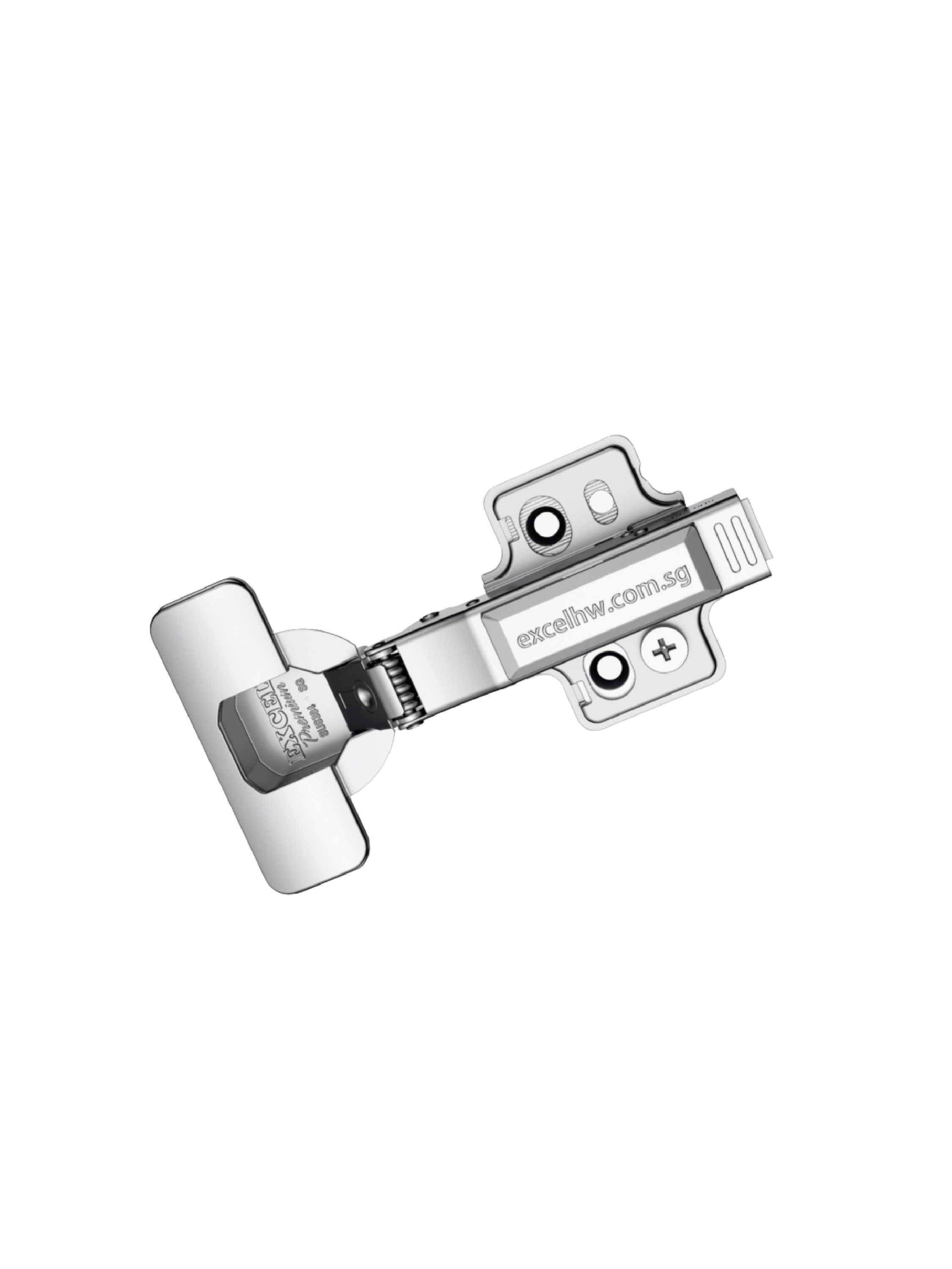 Aversa Italian Series EHP18-SUS304V7.0 ITALIAN SERIES SUS304 SOFT-CLOSING HINGE-3D