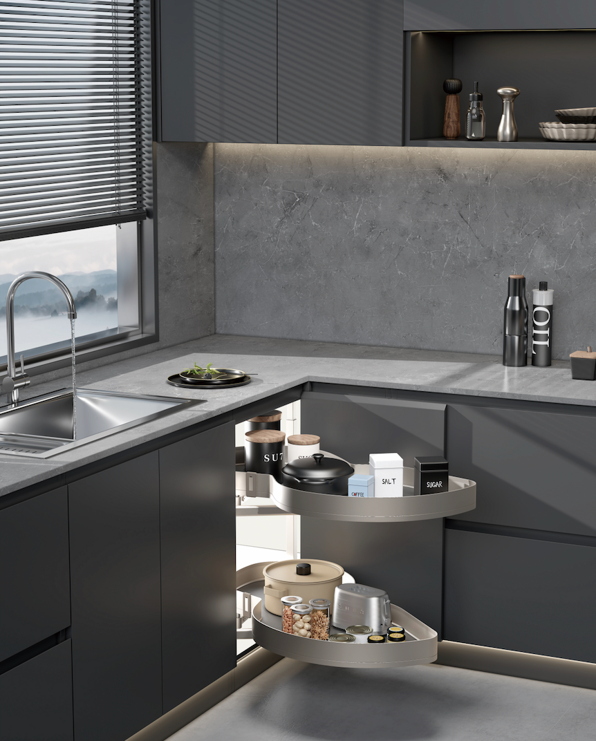 Curva-ELKY Basket-Champagne Gold Series-S corner