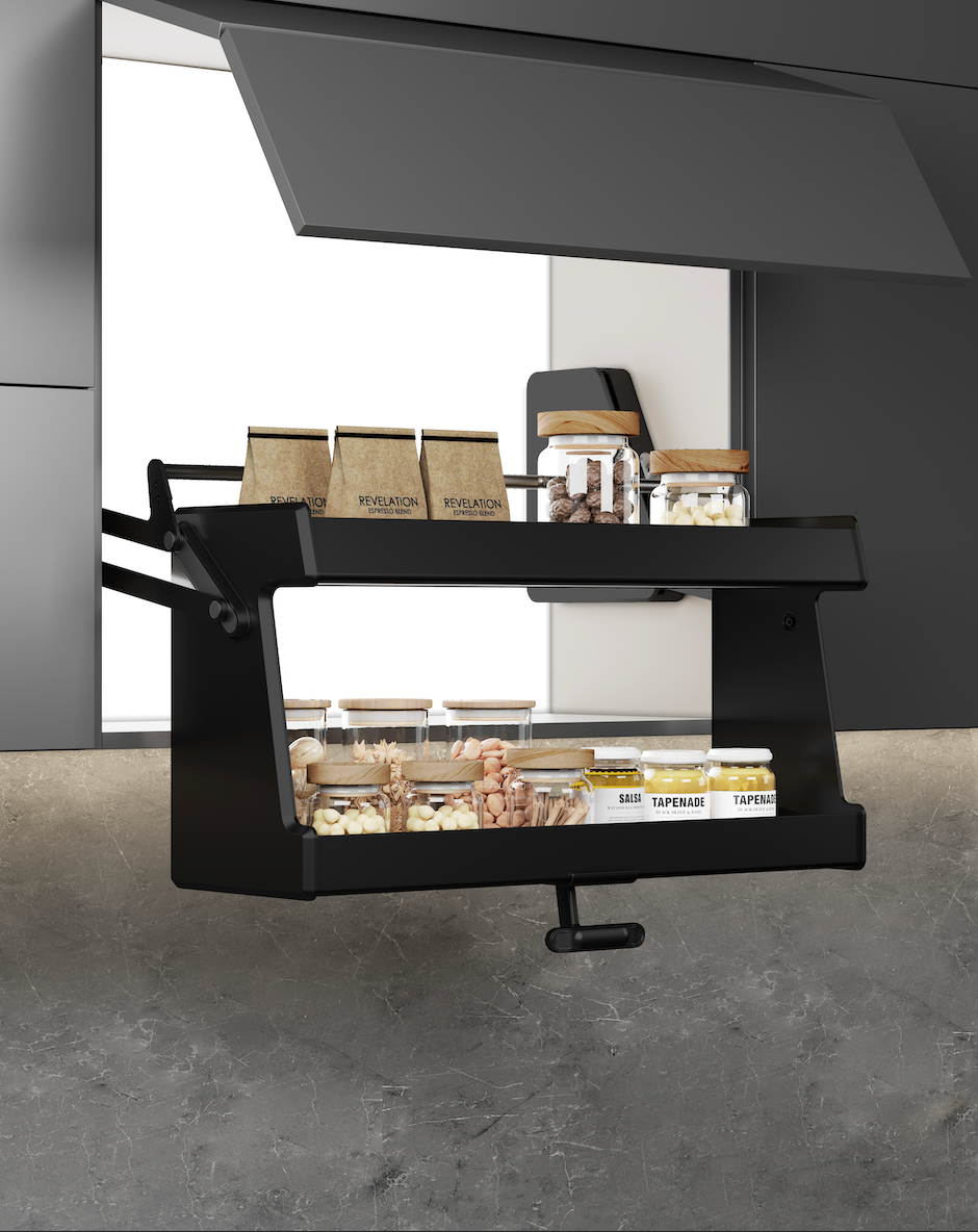 Sollevi-ELKY Basket-Matte Black Series-Elevator Basket