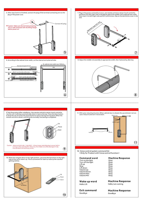 EXCEL - CIAO! ALZARE AUTOMATIC WARDROBE LIFTER