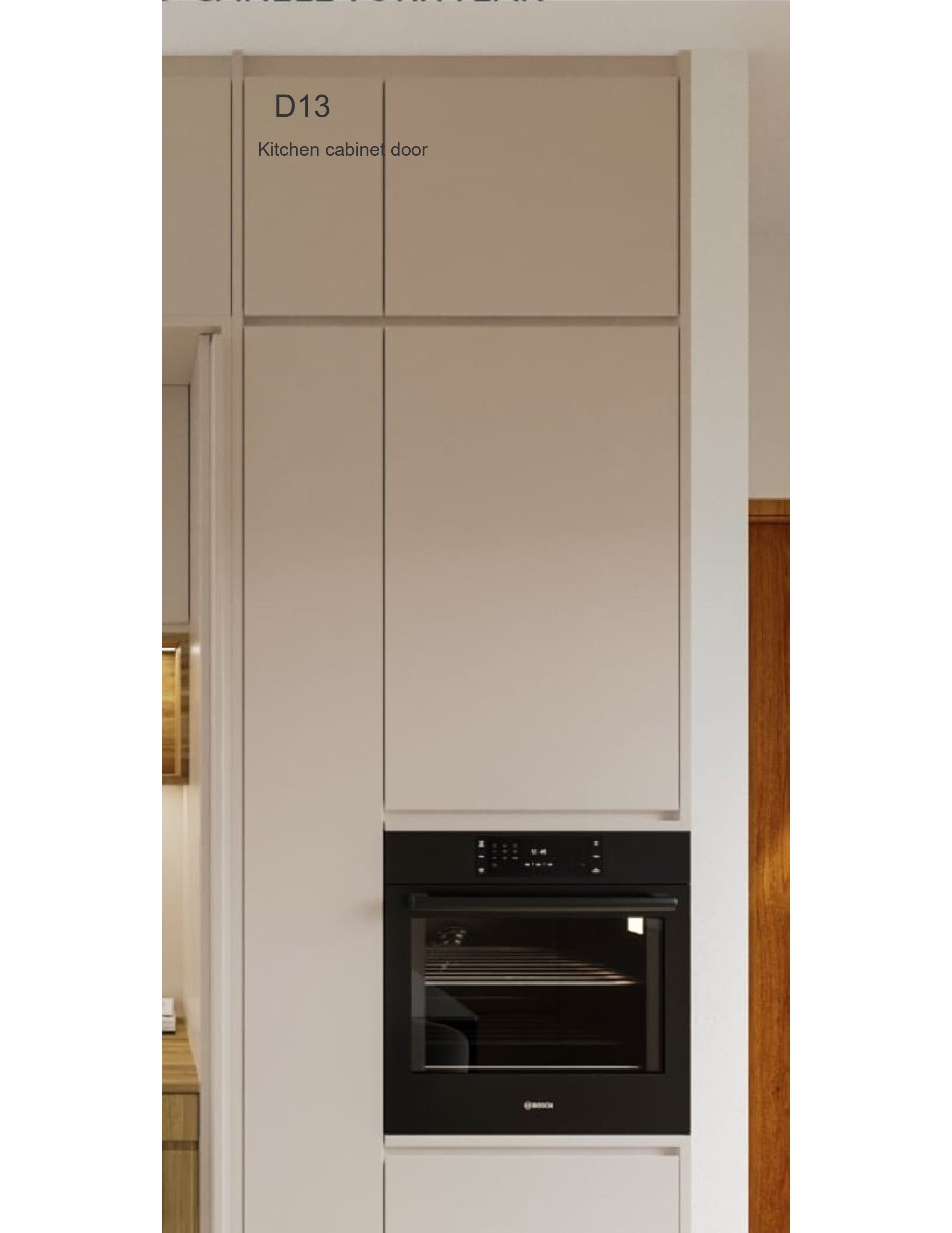 Carpentry Works - KITCHEN CABINET (CASEMENT DOOR) 2  COLOUR  LAMINATE