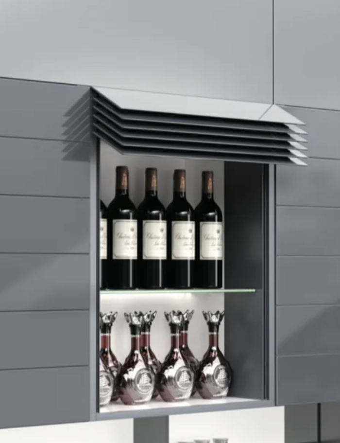 Velario-Matte Black-Automatic Smart Cabinet Door Lift
