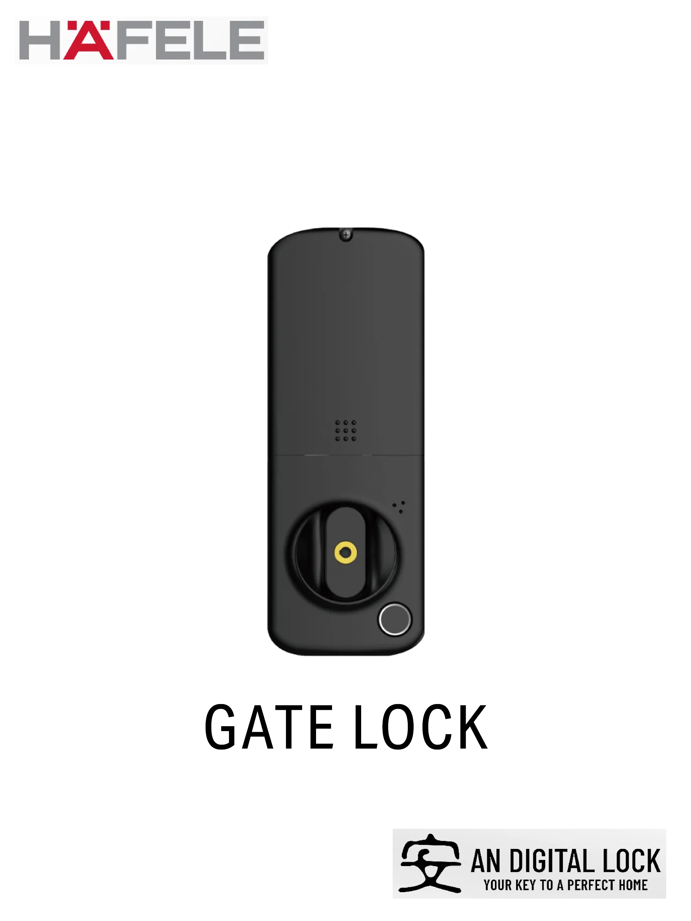 Hafele GL5700 (Gate Lock)