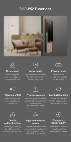 Zigbang SHP-P52 Digital Door Lock