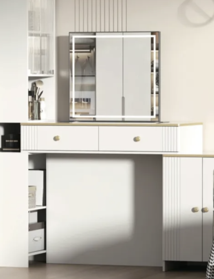 Riflesso-Matte Black-Automatic Cloud Rising Mirror Lift