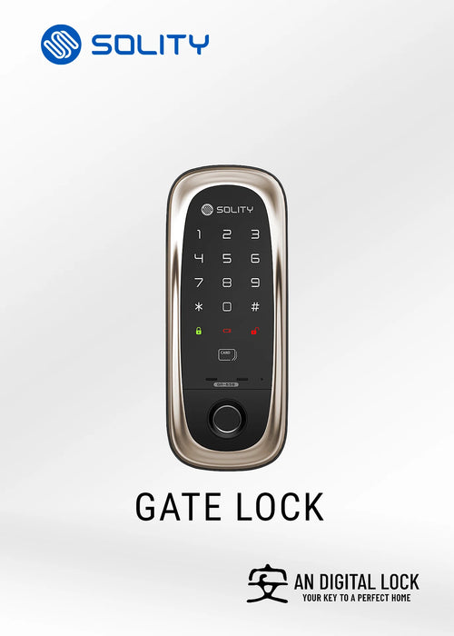 SOLITY GD-65BK (Gate Lock)