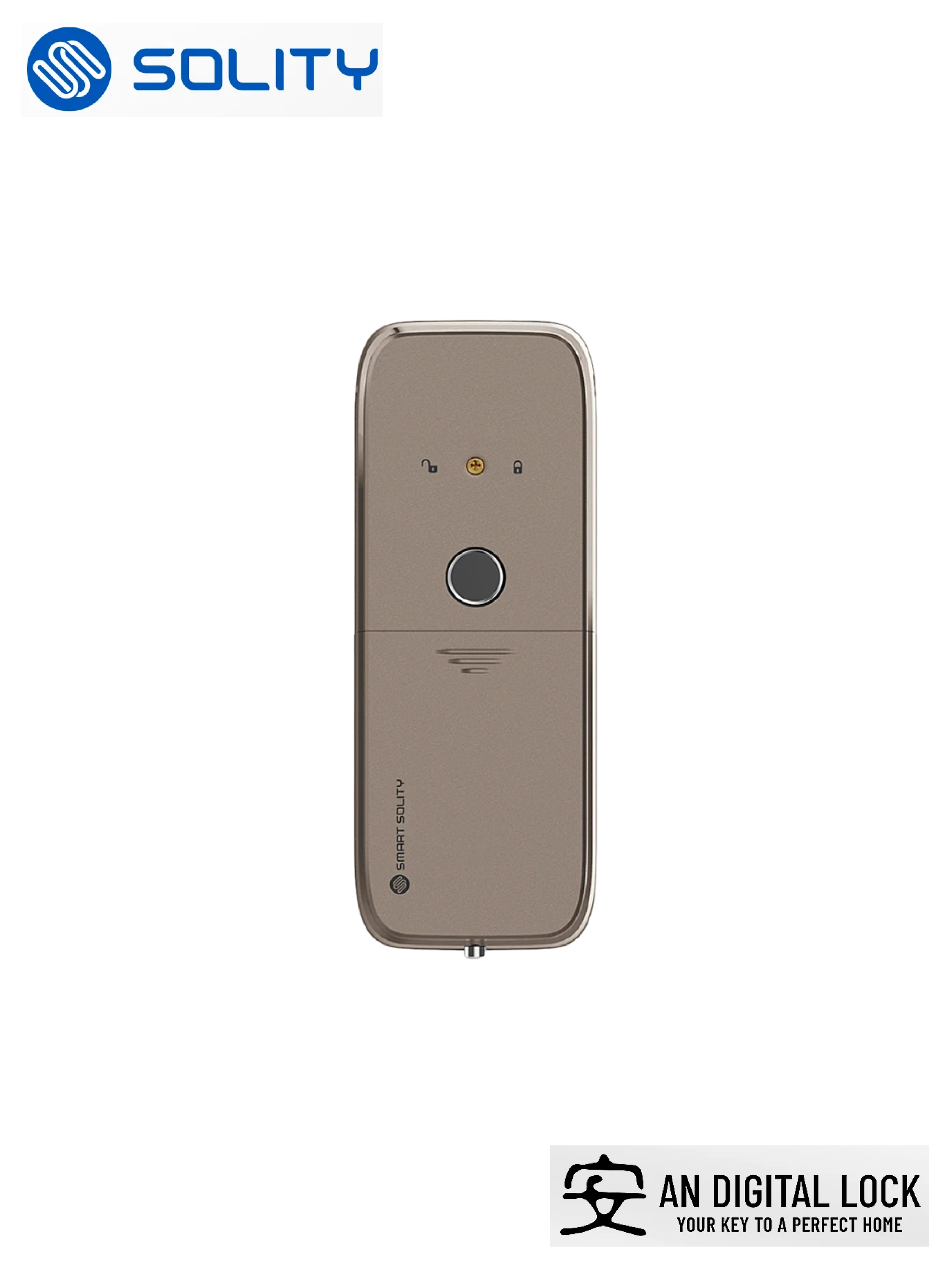 SOLITY GD-65BK (Gate Lock)