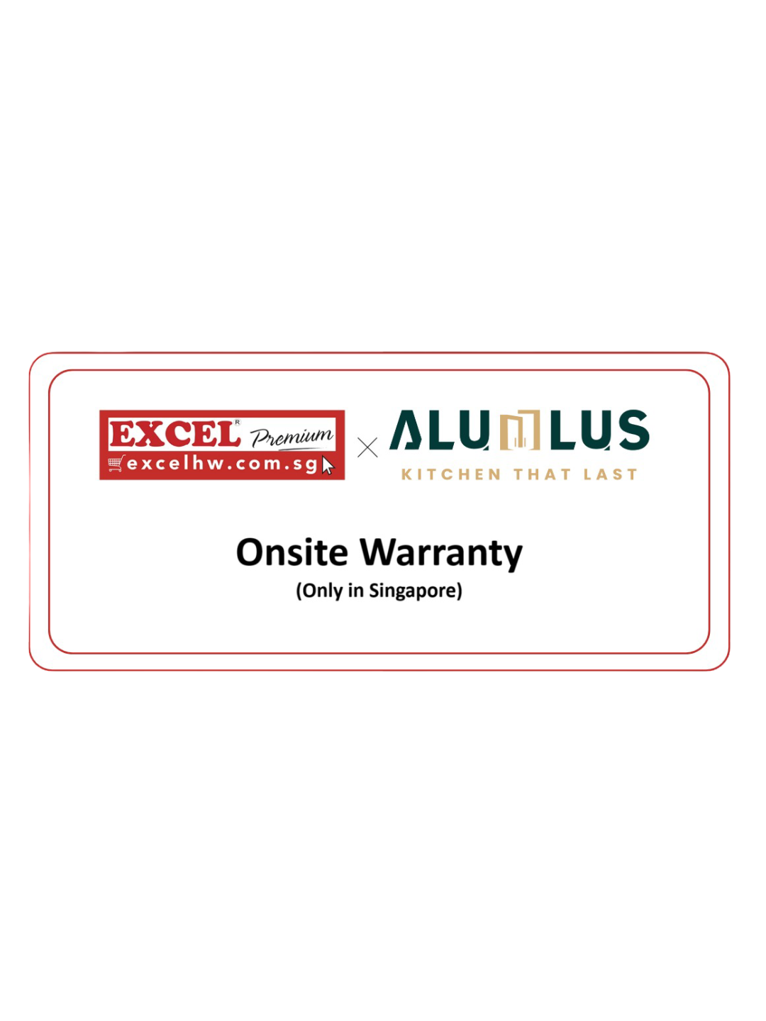 Excel X Alumlus Onsite Warranty