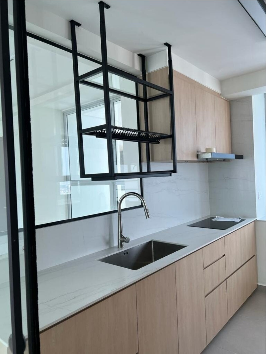 EXCEL NAZZARO Ceiling Mounted Stainless Steel Dish Rack — Excel Hardware