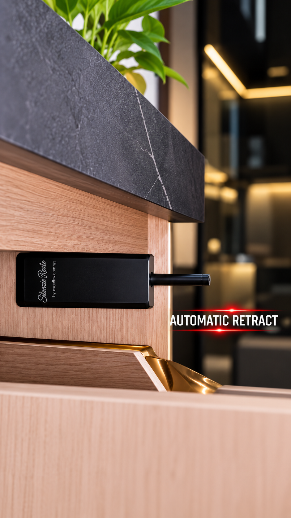 Silenzio Reale Automatic Bumper Push Latch