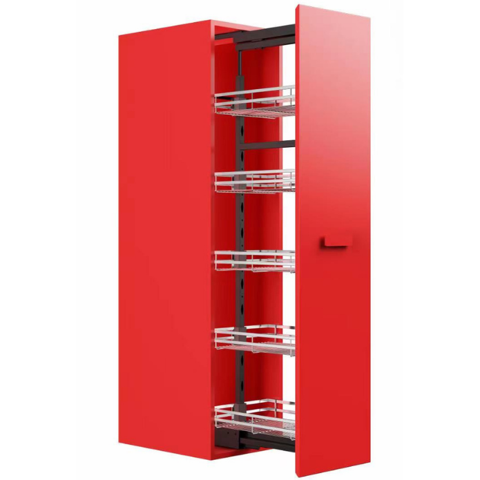 EXCEL-Thorello Italian Series SUS304 Tall Unit With 5 Basket With Soft Closing Slides