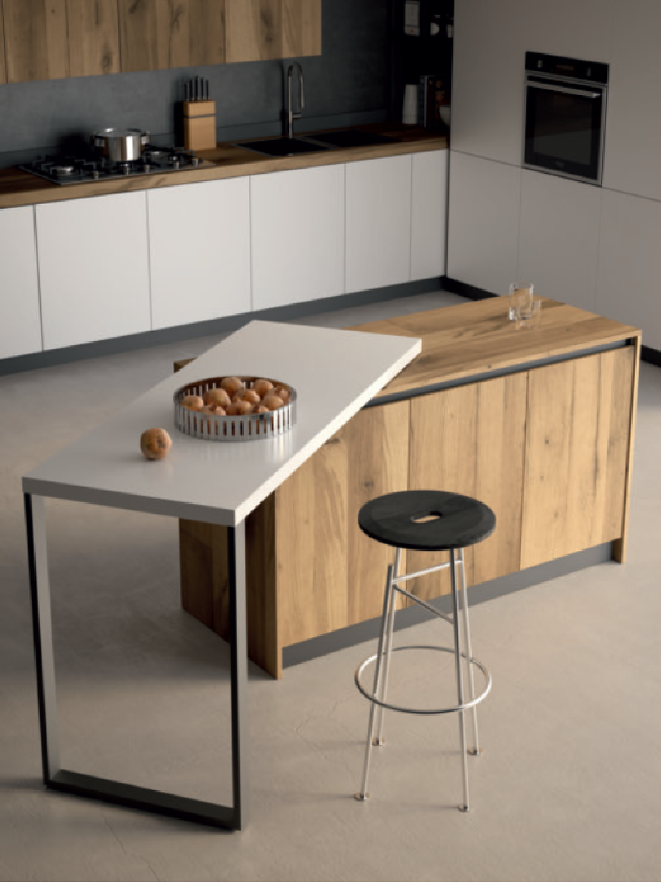 Sestante Sliding And Revolving Table Top