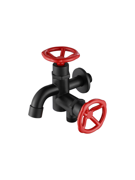 Industrial Two-Way Tap (Matt Black) TID3B
