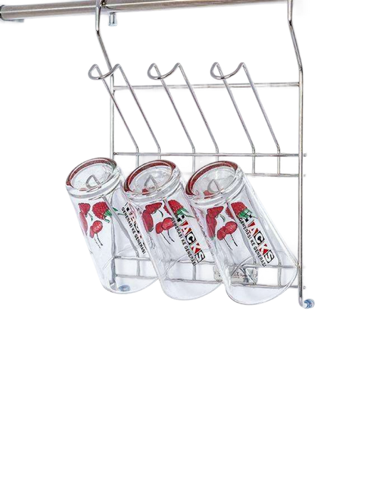 ITALIAN Series Sus304 Cup Holder W/Hanging Rod & D.I.Y. Bracket