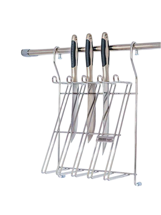ITALIAN Series Sus304 Knife Holder Rack W/Hanging