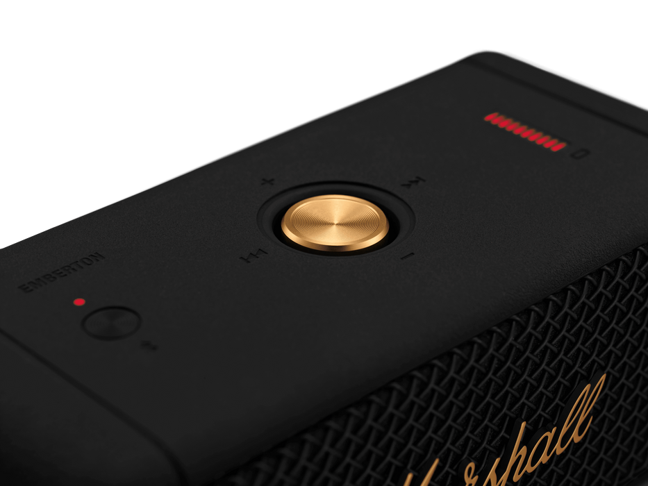 Marshall Emberton II BT Speaker Black & Brass