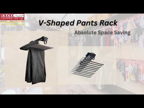 V-SHAPED PANTS RACK — Excel Hardware