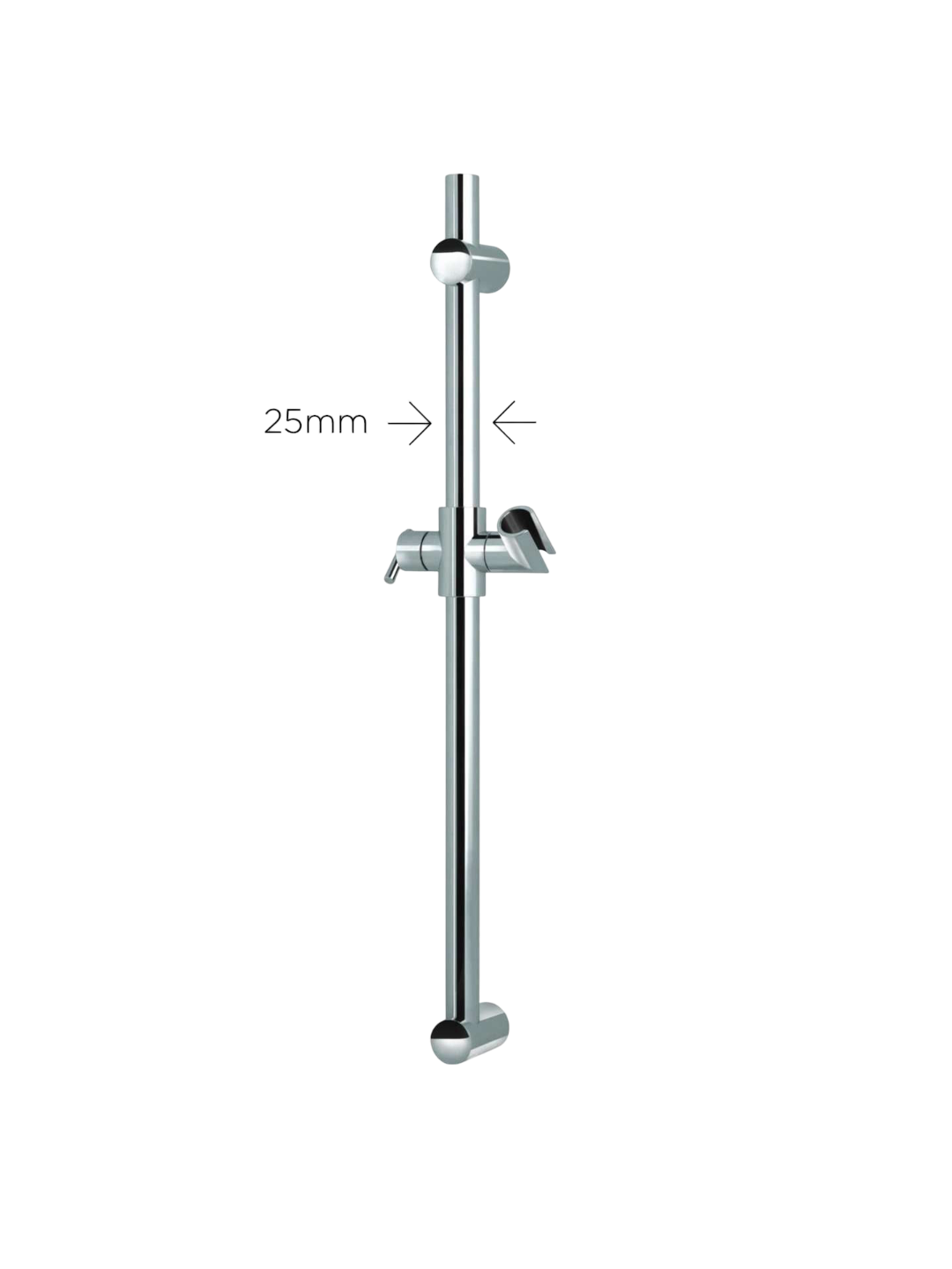 Shower Bar + 1.5m Hose Only SS21-25T