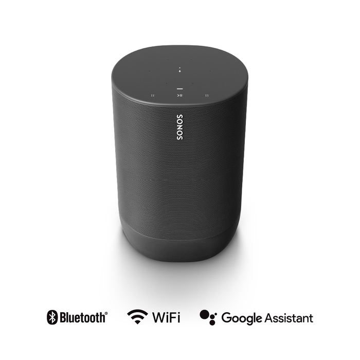 Sonos Move Wireless Portable Smart Speaker Lunar