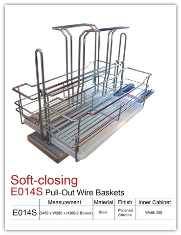 EXCEL- Sink Hand Removable Pull Out Basket