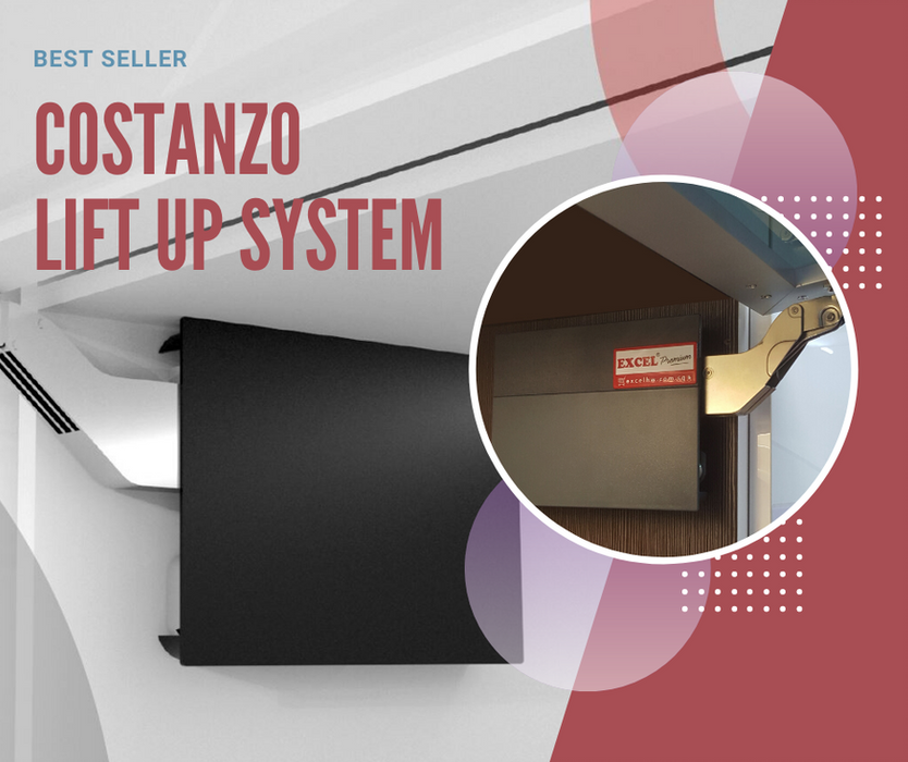 EXCEL - Costanzo - Top Stay Lift up System Nero Black Cover