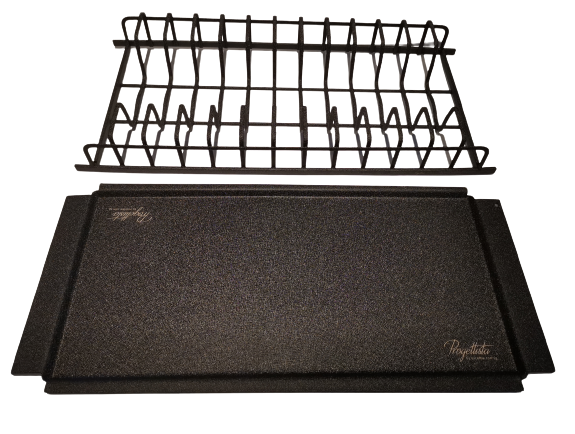 EXCEL - Progettista Nero Black Series Stainless Steel Grade 316 Dish Rack