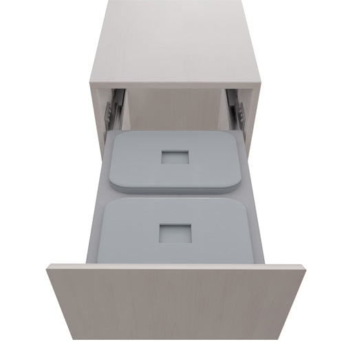 Vittoria Built in Soft Closing Double Rice Storage Rack 15LX2 — Excel ...