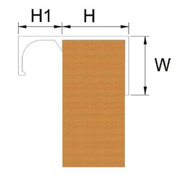 EXCEL - AL Profile Handle J-classic