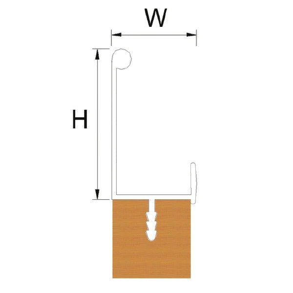 EXCEL - AL Profile Handle L Design