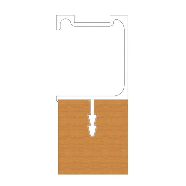 EXCEL - AL Profile Handle Oriental Concave