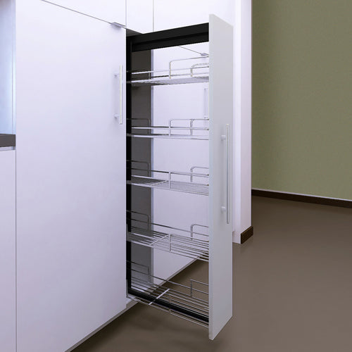 EXCEL - Tall Unit With 5 Basket W/Soft Closing Slides