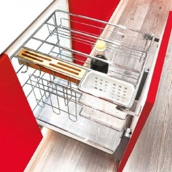 EXCEL - 180 Deg Turnable Corner Basket — Excel Hardware