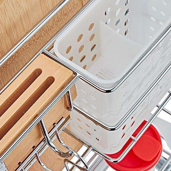 EXCEL - Fiorella Sus304 Permutation Multipurpose Slimline Slabs Pull out Kitchenware Basket