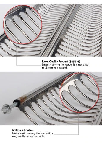 EXCEL - Colapiatti Sus316 Dish Tray + Al/Die Cast Connector