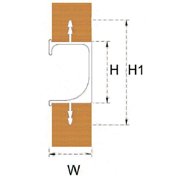 EXCEL - AL Profile Handle G-pull