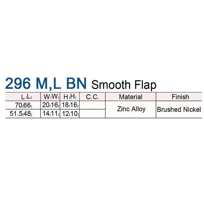 EXCEL - Handle Smooth Flap