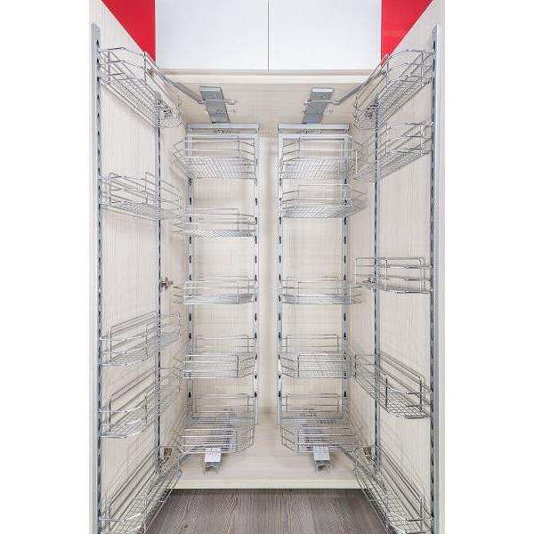 EXCEL Tandem Pantry Unit 5+5 Basket