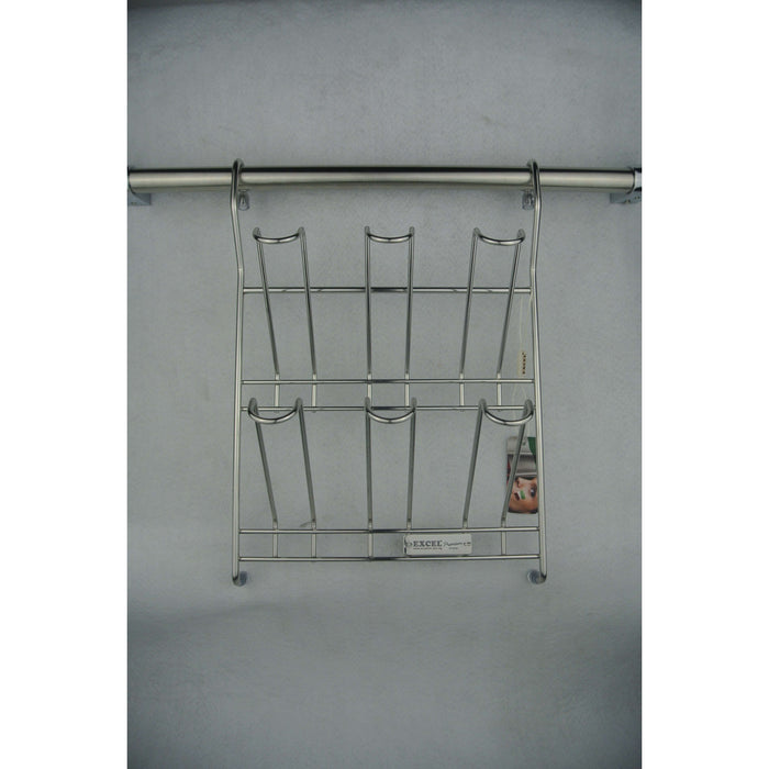 ITALIAN Series Sus304 Cup Holder W/Hanging Rod & D.I.Y. Bracket