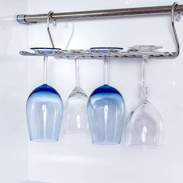ITALIAN Series Sus304 Hanging Wine Glass Rack