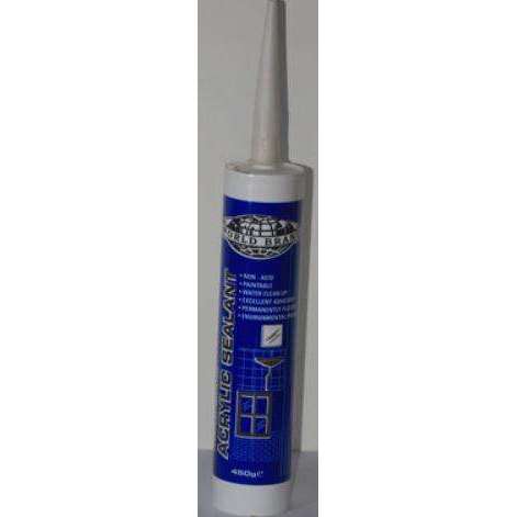 WORLD BRAND ACRYLIC SEALANT,WHITE